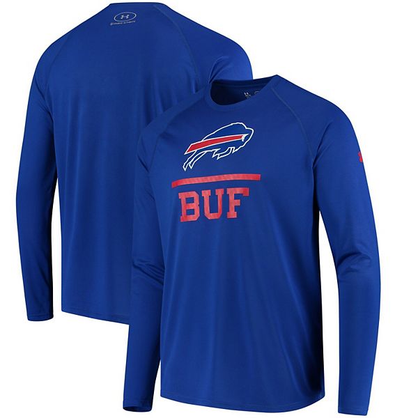 Buffalo Bills Womens Big Logo Solid Raglan T-Shirt