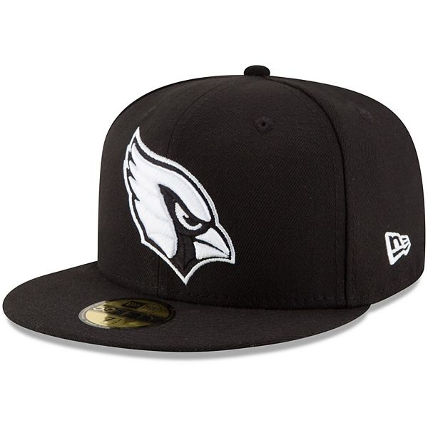 Men's Arizona Cardinals New Era Black 2022 Sideline 59FIFTY Pop Fitted Hat