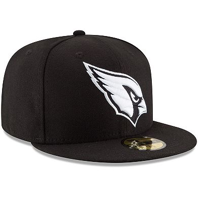 Men's New Era Black Arizona Cardinals B-Dub 59FIFTY Fitted Hat
