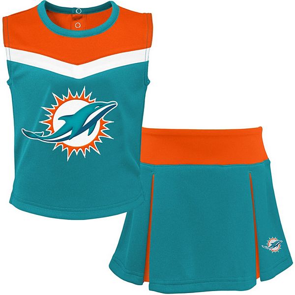 : Miami Dolphins NFL Cheerleader Dress For Dogs - Size