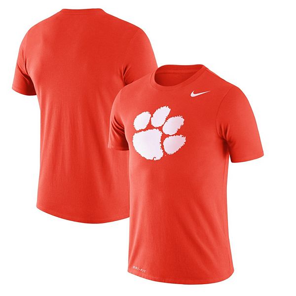 Men's Nike Orange Clemson Tigers Legend Logo Performance T-Shirt