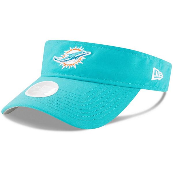 Women's New Era Aqua Miami Dolphins Essential Visor