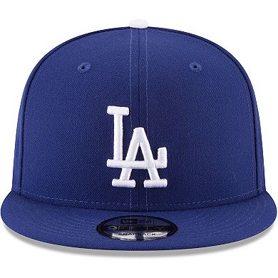 Men's New Era Navy Los Angeles Dodgers Team Color 9FIFTY Snapback Hat