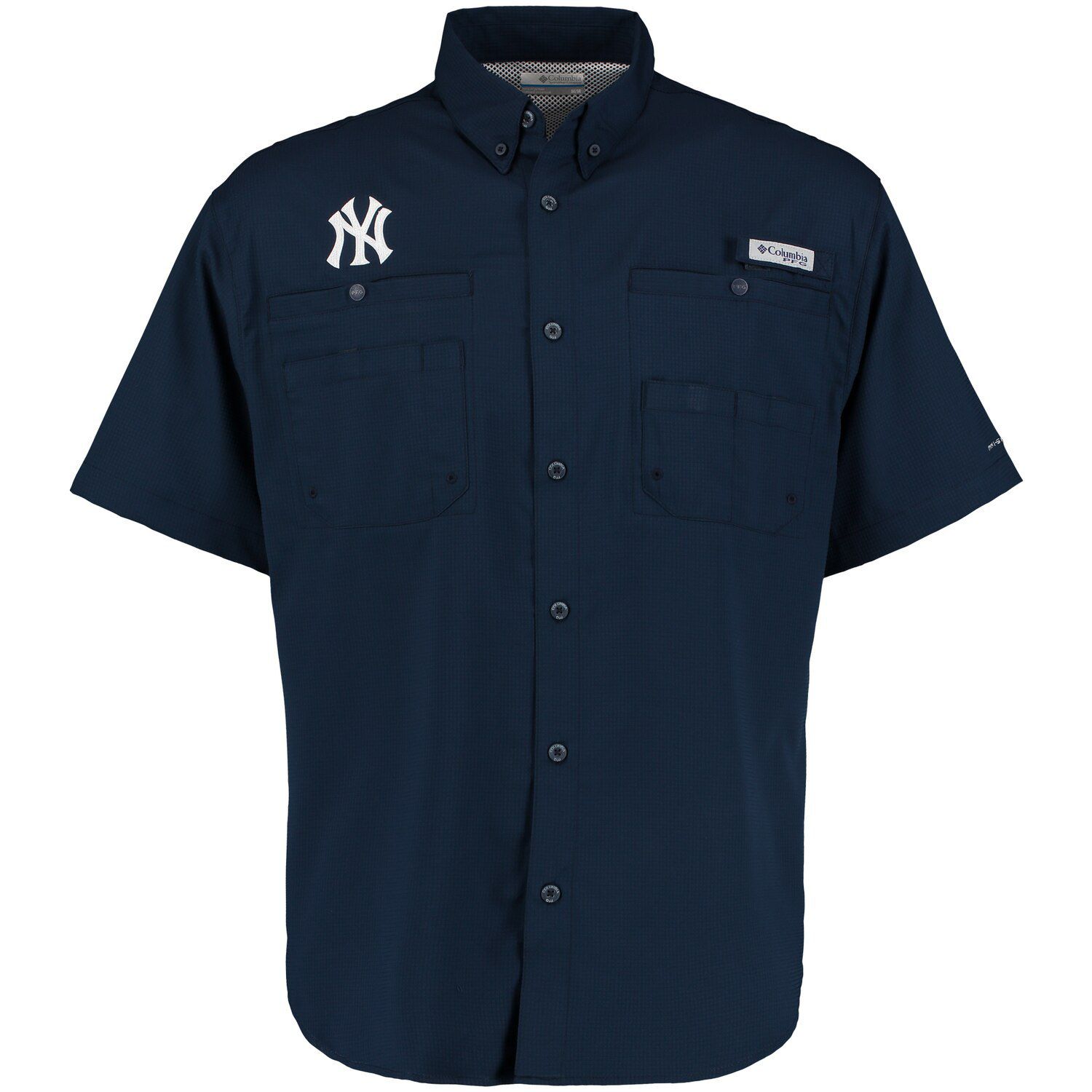 new york yankees button down shirt