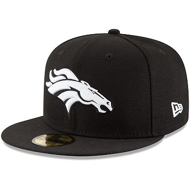 Men's New Era Black Denver Broncos B-Dub 59FIFTY Fitted Hat