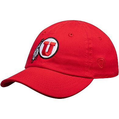 Infant Top of the World Red Utah Utes Mini Me Adjustable Hat