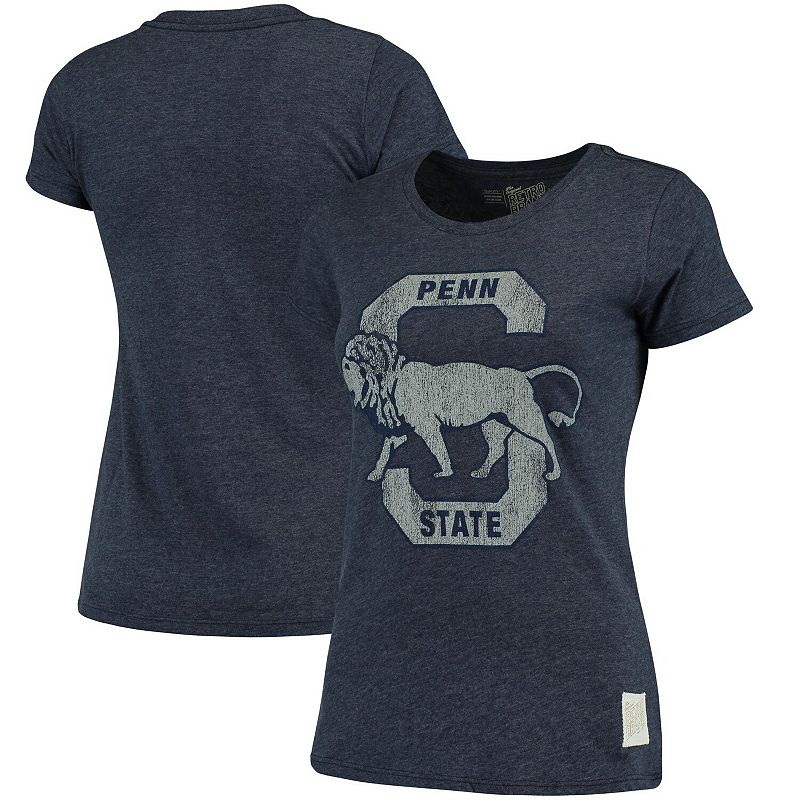 UPC 191260010332 product image for Women's Original Retro Brand Heathered Navy Penn State Nittany Lions Tri-Blend C | upcitemdb.com