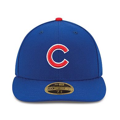 Men's New Era Royal Chicago Cubs Authentic Collection On Field Low Profile Game 59FIFTY Fitted Hat