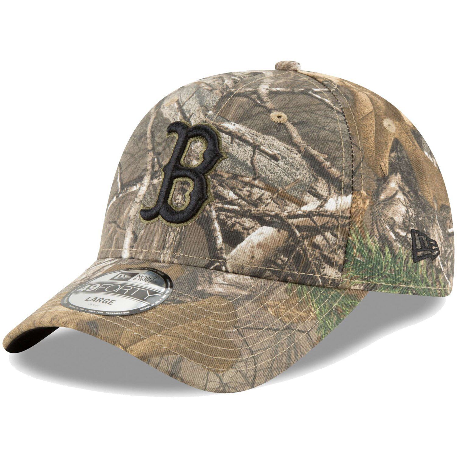 camouflage red sox hat