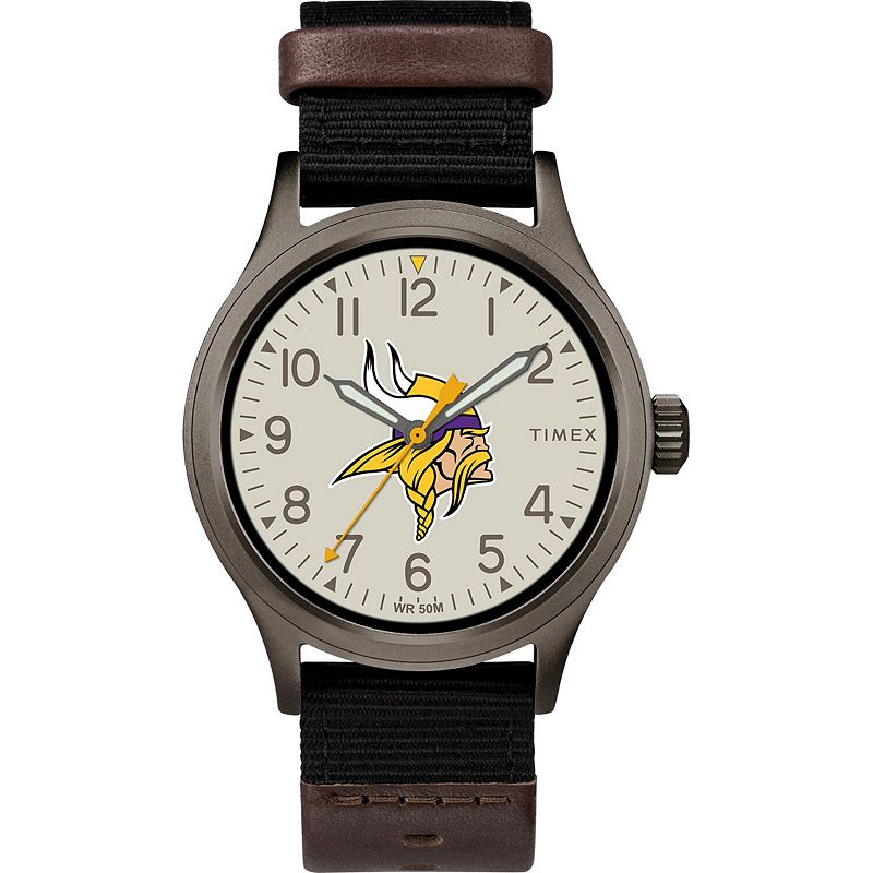 UPC 753048775880 product image for Men's Timex Minnesota Vikings Clutch Watch, Multicolor | upcitemdb.com