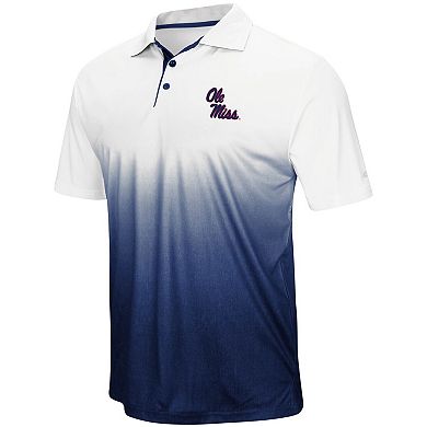 Men's Colosseum Navy Ole Miss Rebels Magic Team Logo Polo