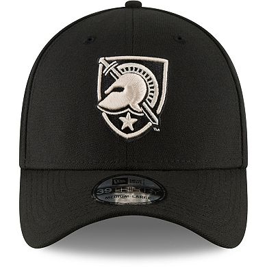 Men's New Era Black Army Black Knights College Classic 39Thirty Flex Hat