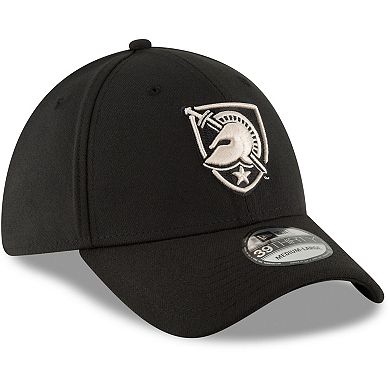 Men's New Era Black Army Black Knights College Classic 39Thirty Flex Hat
