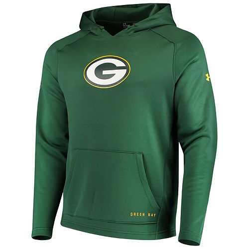 neon green under armour hoodie
