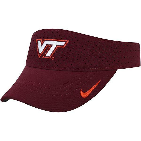 maroon nike visor