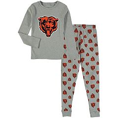 FOCO NFL Chicago Bears Men's Pajama Shirt and Pants Lounge Set