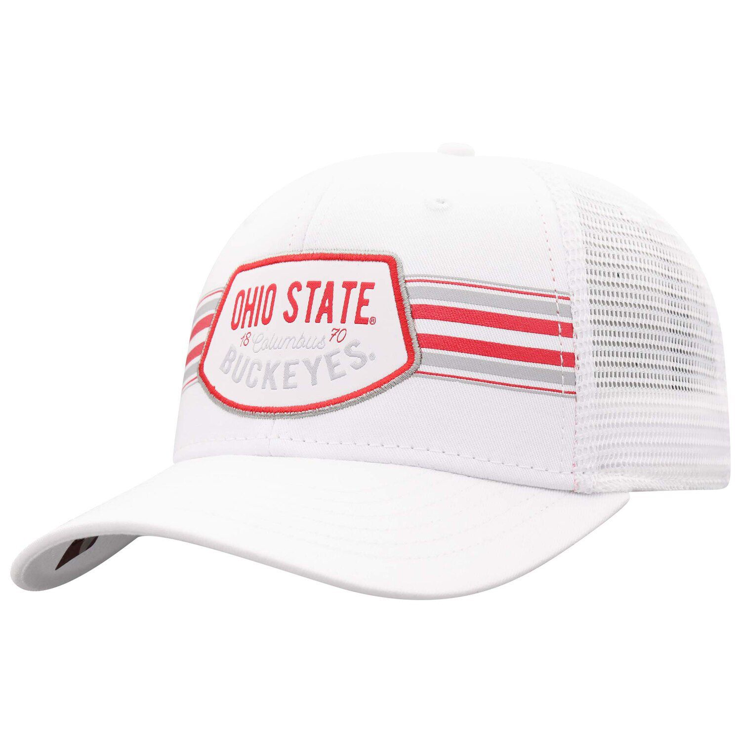 ohio state flat bill hat