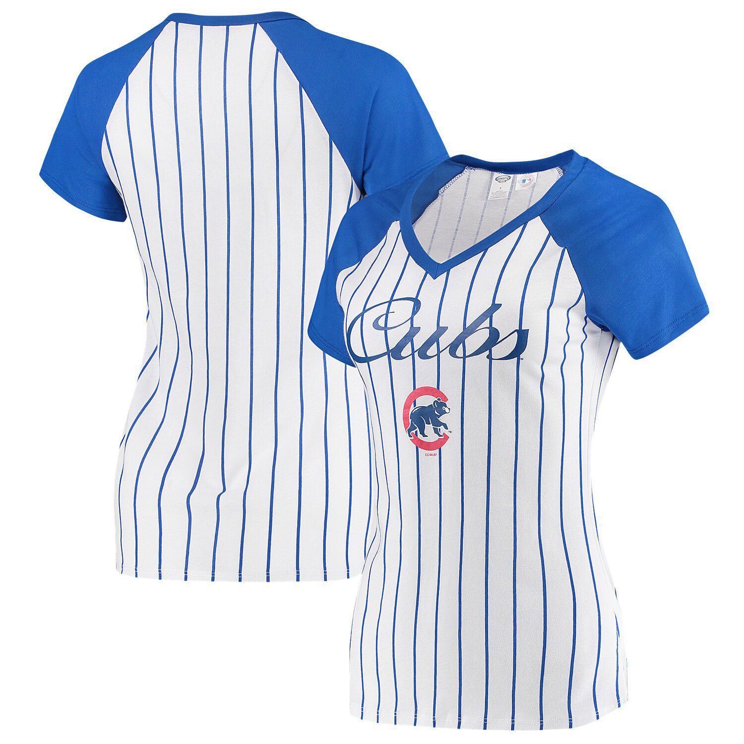 cubs pinstripe shirt