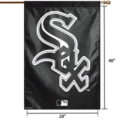 MLB Chicago White Sox 27"x37" Vertical Hanging Logo Flag