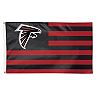 WinCraft Atlanta Falcons 3' x 5' Americana Stars & Stripes Deluxe Flag