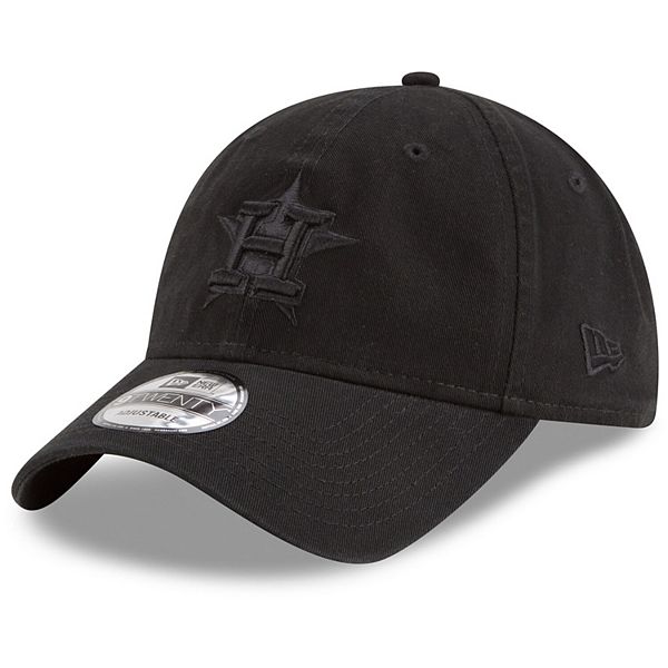 Men's New Era Black Houston Astros Tonal Core Classic 9TWENTY ...