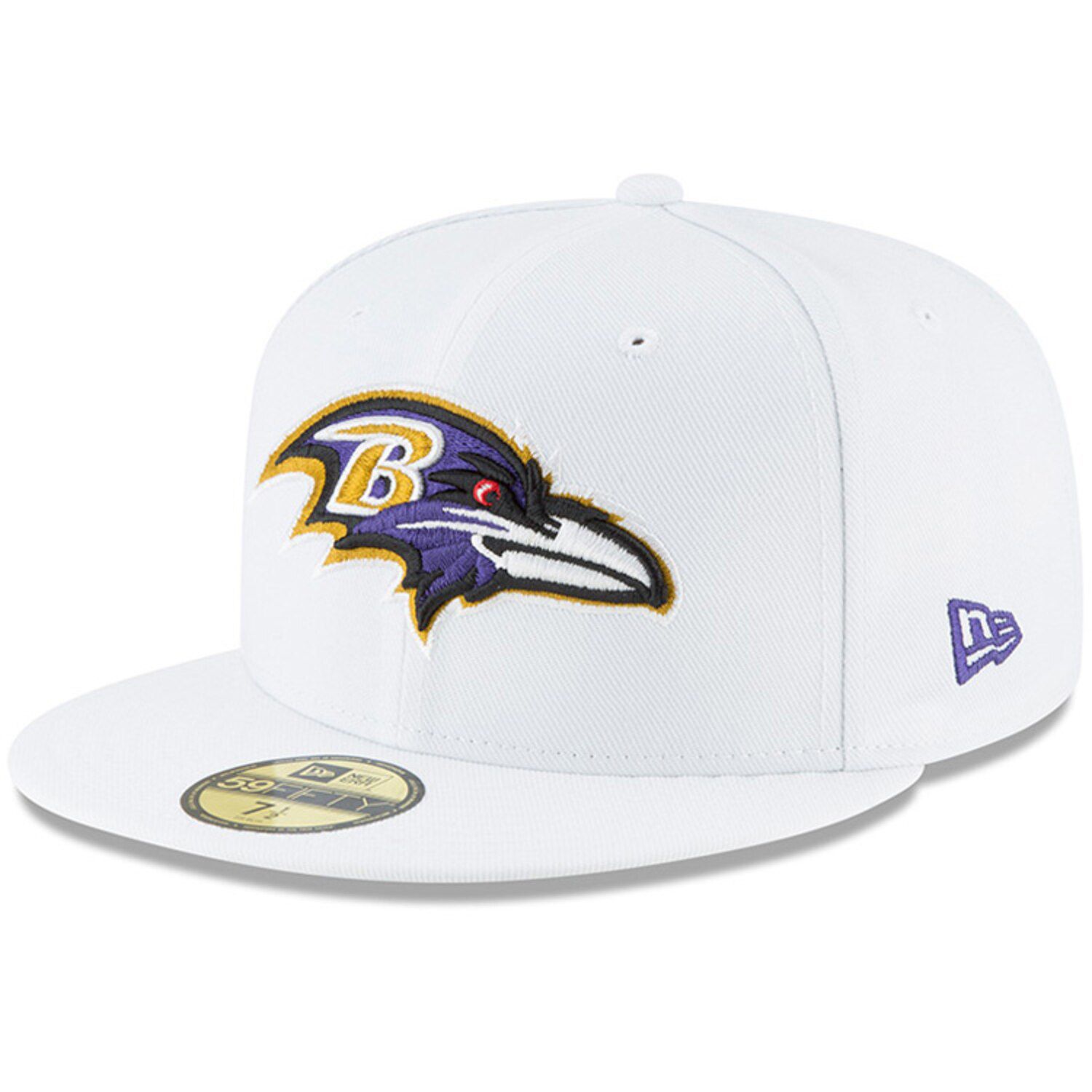 Men's New Era Stone/Black Baltimore Ravens 2023 NFL Draft on Stage 59FIFTY Fitted Hat