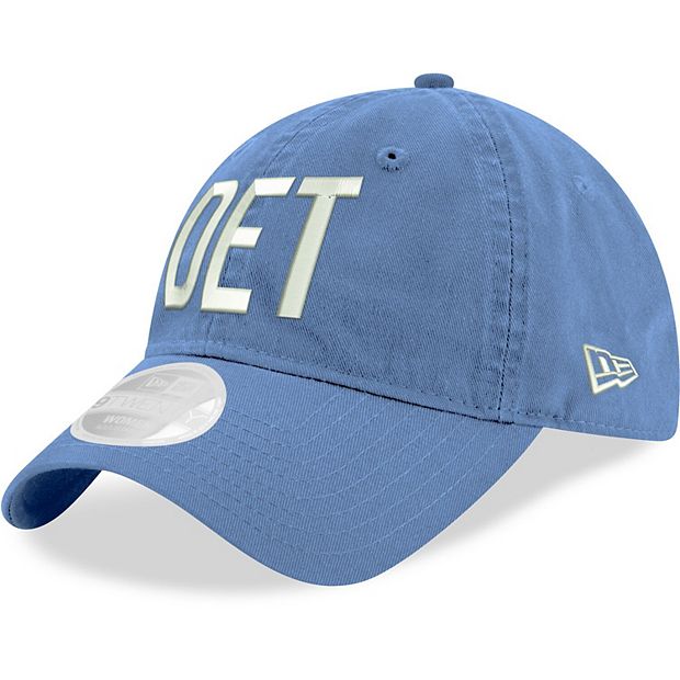 Women's New Era Blue Detroit Lions Hometown 9TWENTY Adjustable Hat