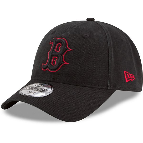 Men's New Era Black Boston Red Sox Core Pop 49FORTY Fitted Hat
