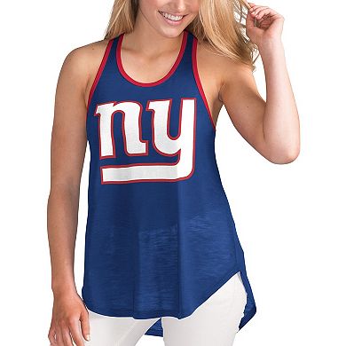 Women's G-III 4Her by Carl Banks Royal New York Giants Tater Tank Top