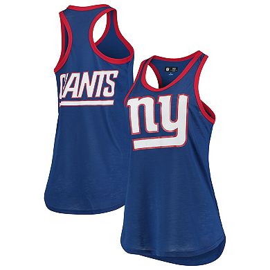 Women's G-III 4Her by Carl Banks Royal New York Giants Tater Tank Top