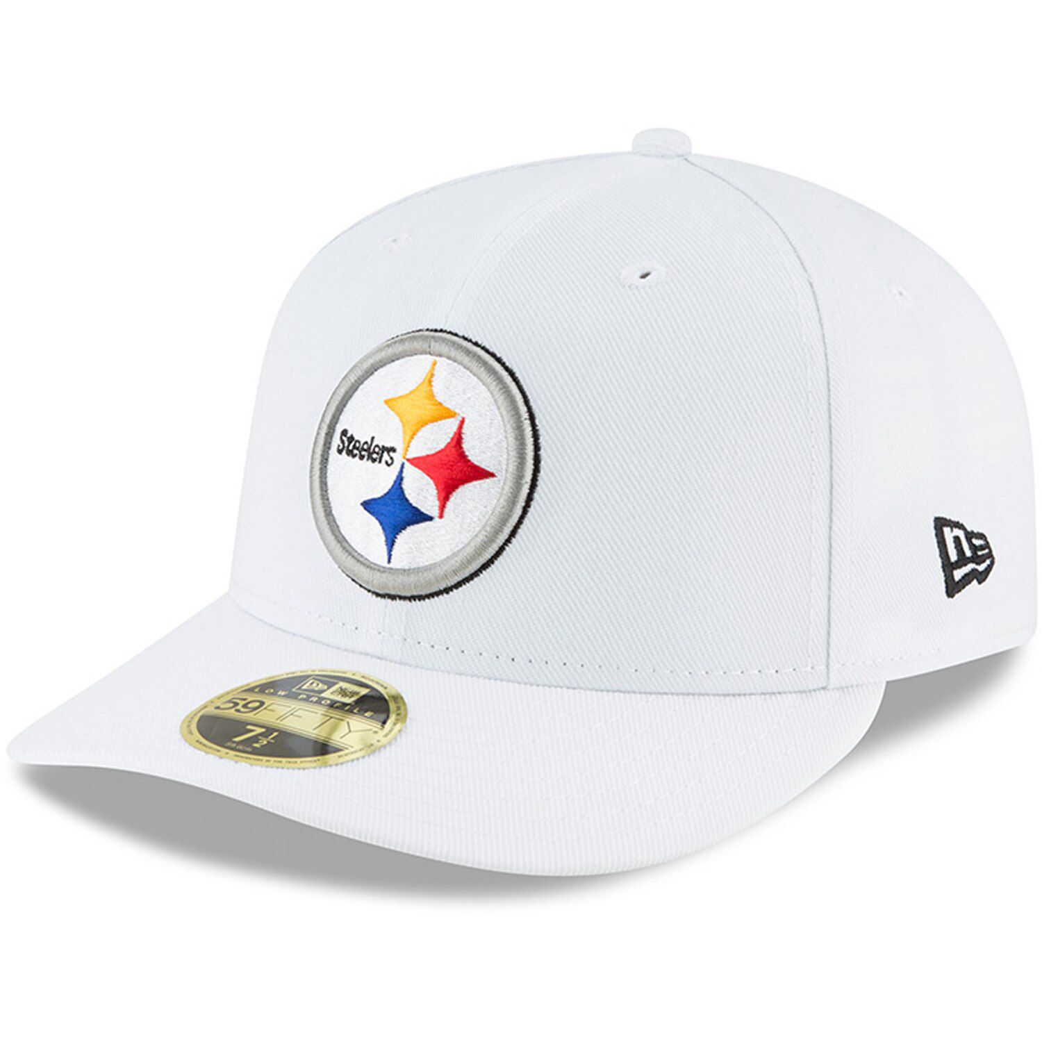 Men's New Era Black Pittsburgh Steelers City Cluster 59FIFTY Fitted Hat