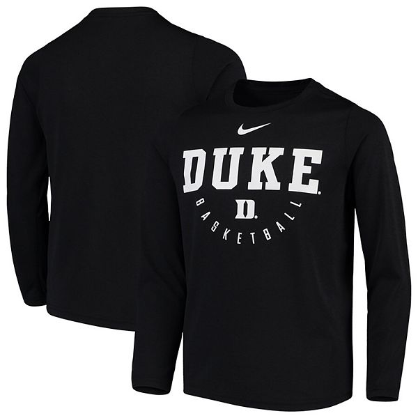 Duke Blue Devils Nike Elite Dri-Fit Long Sleeve Shooting Shirt - Men’s Large