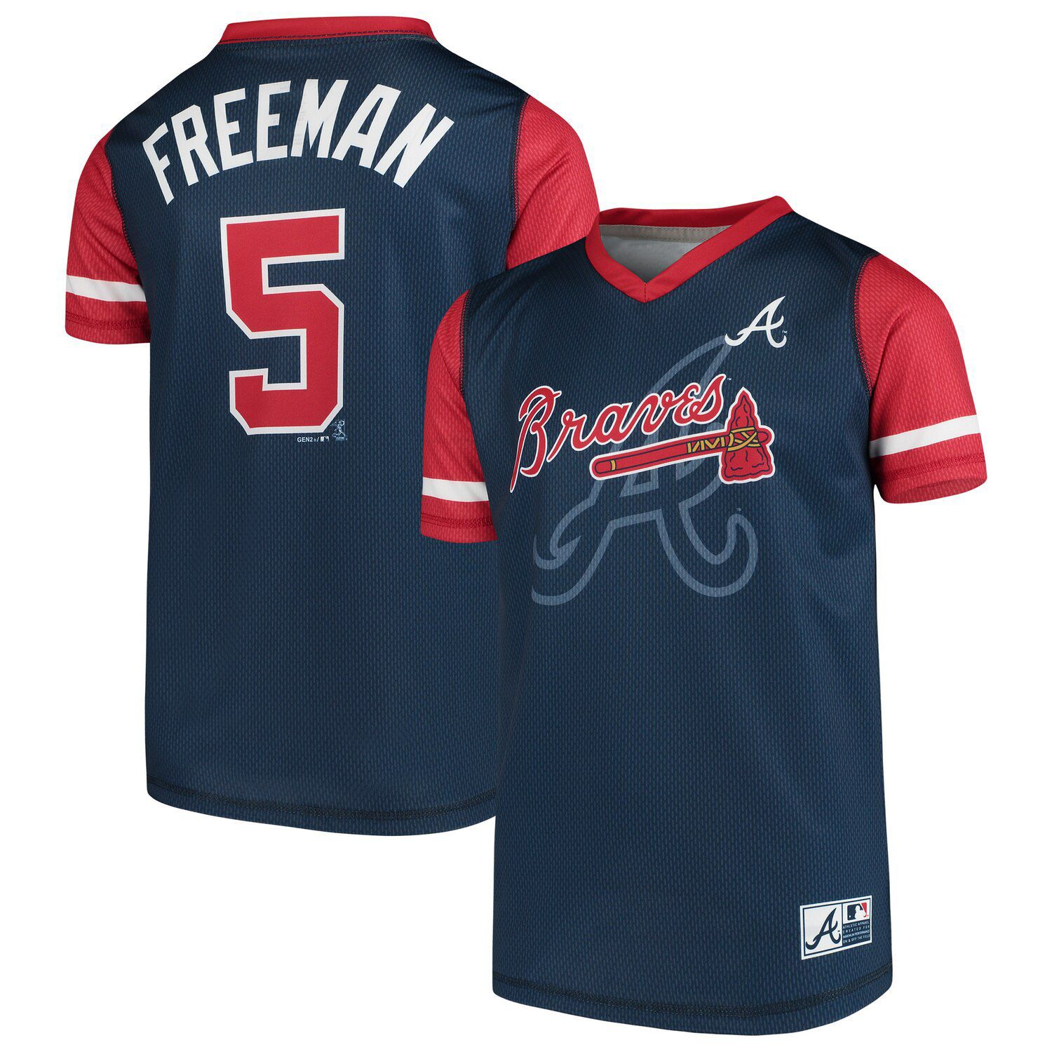 freddie freeman red jersey