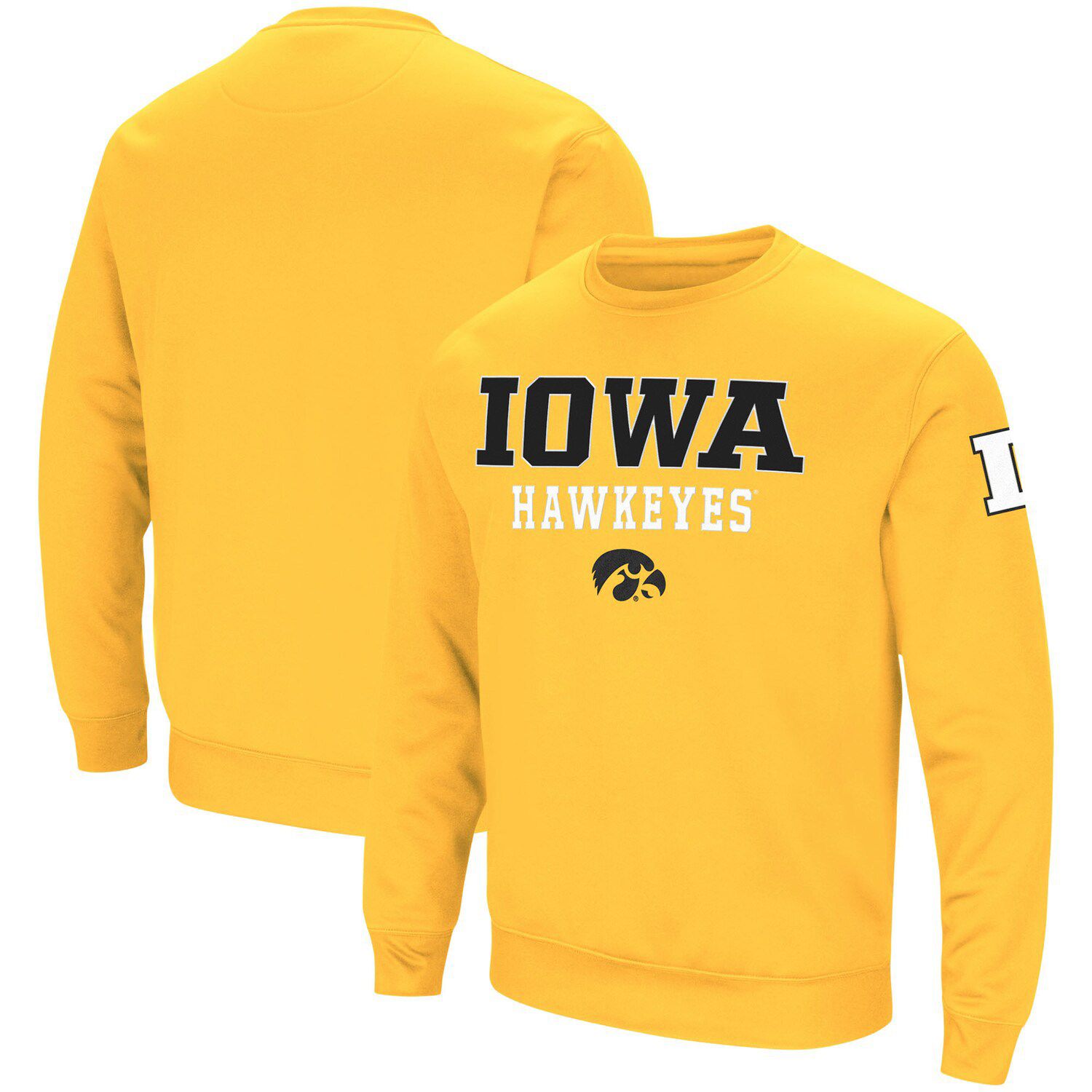 gold iowa hawkeye sweatshirt