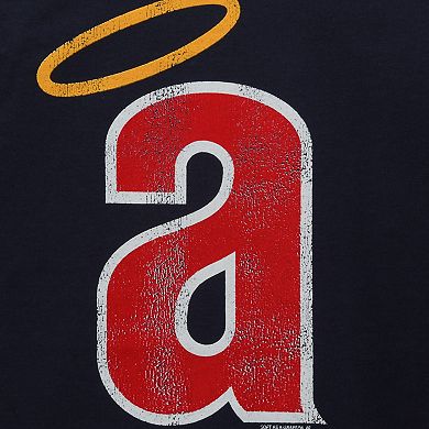 Los Angeles Angels Youth Cooperstown T-Shirt - Navy Blue