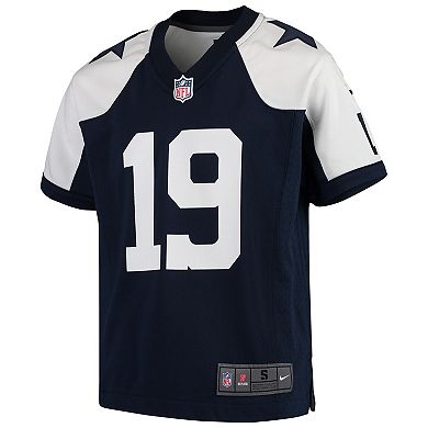 Youth Nike Amari Cooper Navy/White Dallas Cowboys Throwback Game Jersey