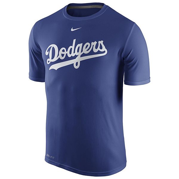 Women's Los Angeles Dodgers Nike Royal Wordmark T-Shirt