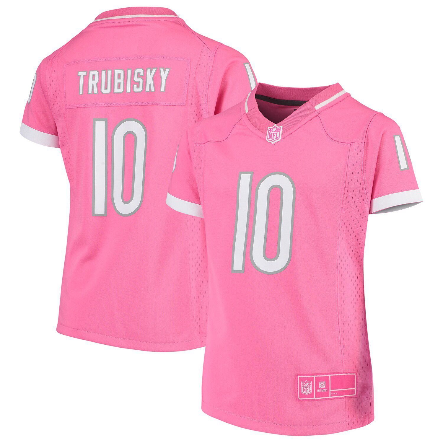 chicago bears pink jersey
