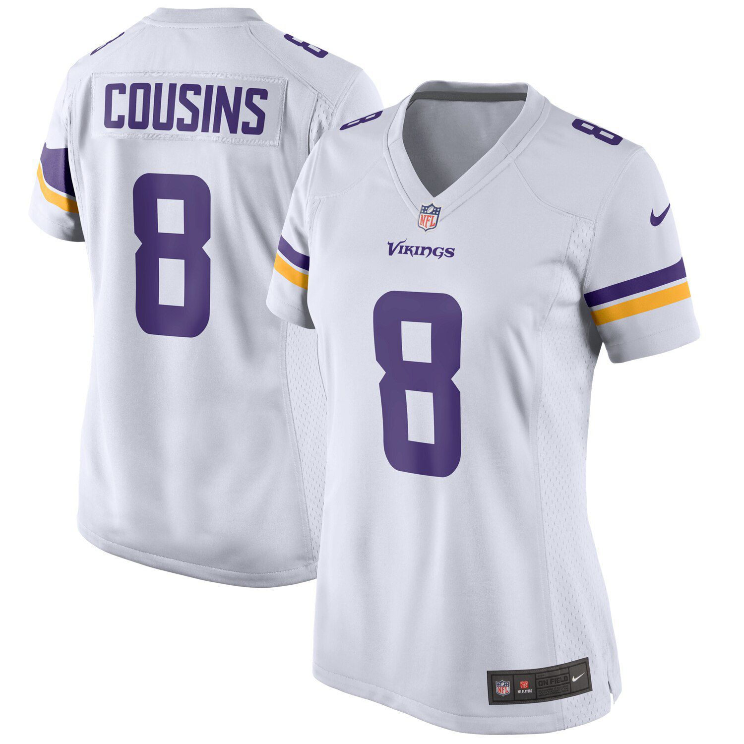 kirk cousins jersey white