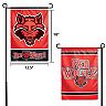 WinCraft Arkansas State Red Wolves 12" x 18" Double-Sided Garden Flag