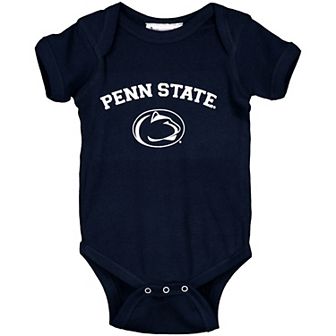 Infant Navy Penn State Nittany Lions Arch & Logo Bodysuit