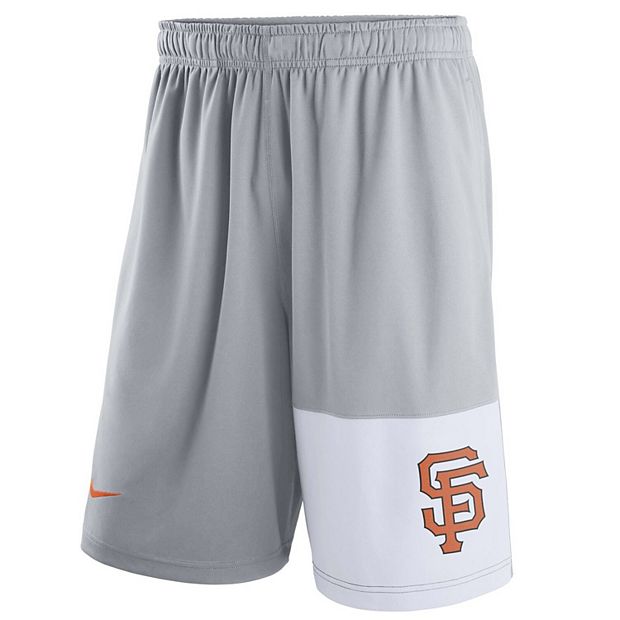 Men's Nike Gray San Francisco Giants Dry Fly Shorts