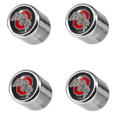 Ohio State Buckeyes College Cappers Tire Valve Stem Covers