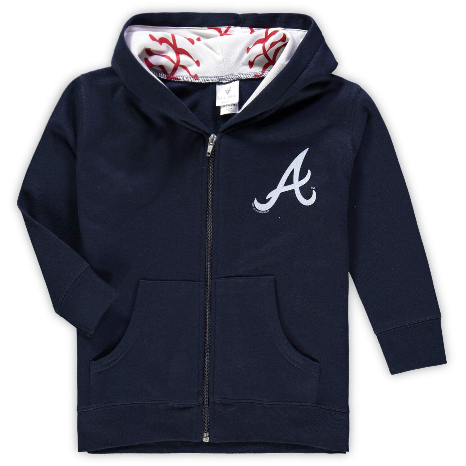 atlanta braves baseball hoodie