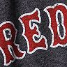 Women's Majestic Threads David Ortiz Navy Boston Red Sox 3/4-Sleeve Raglan Name & Number T-Shirt