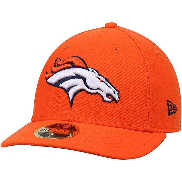 Men's New Era White Denver Broncos Omaha 59FIFTY Fitted Hat