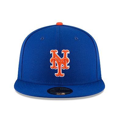 Men's New Era Royal/Orange New York Mets Authentic Collection On Field 59FIFTY Fitted Hat