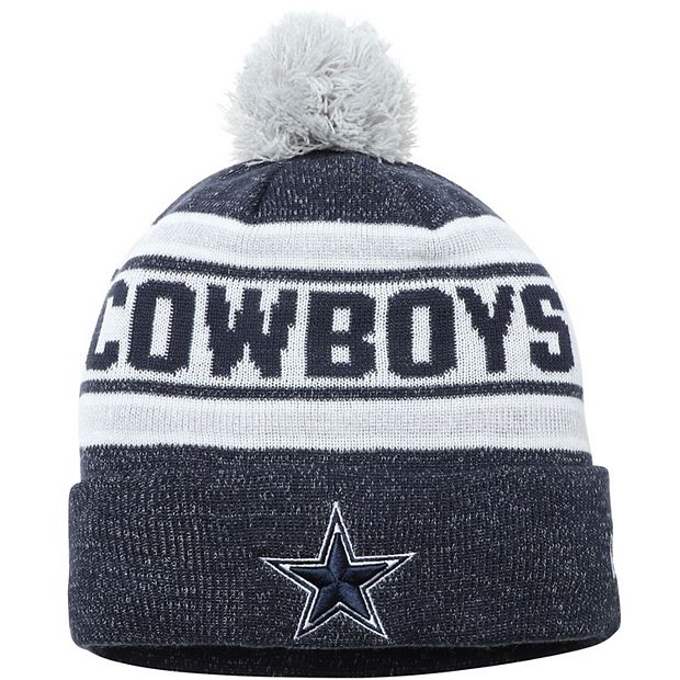 Men's New Era Navy Dallas Cowboys Reverse Knit Beanie