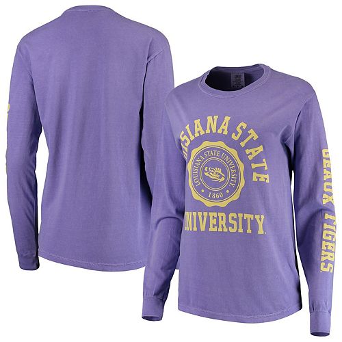 Women S Purple Lsu Tigers Oversized Comfort Colors University