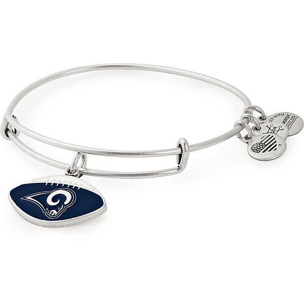 Las Angeles Rams Adjustable Bangle Bracelet With 3 Charms 